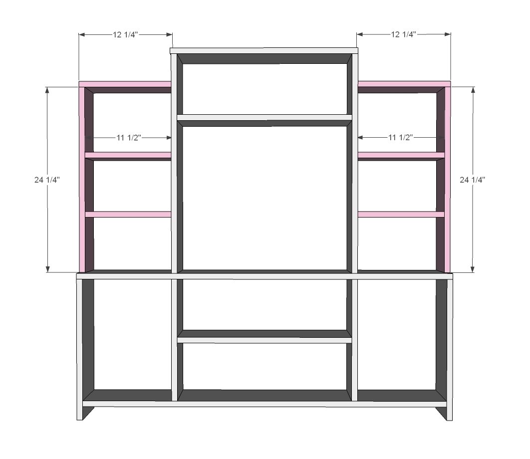 Mini Media Wall for Playhouse or Kids Room — step 3