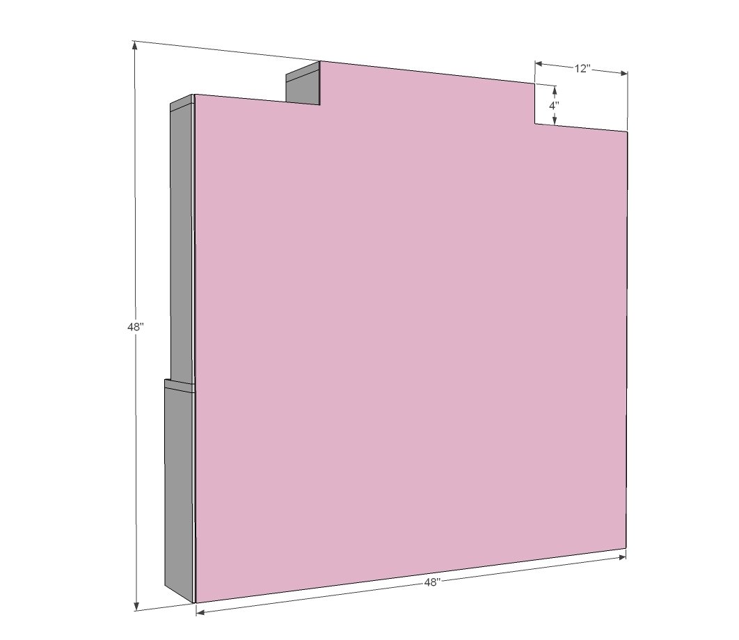 Mini Media Wall for Playhouse or Kids Room — step 5