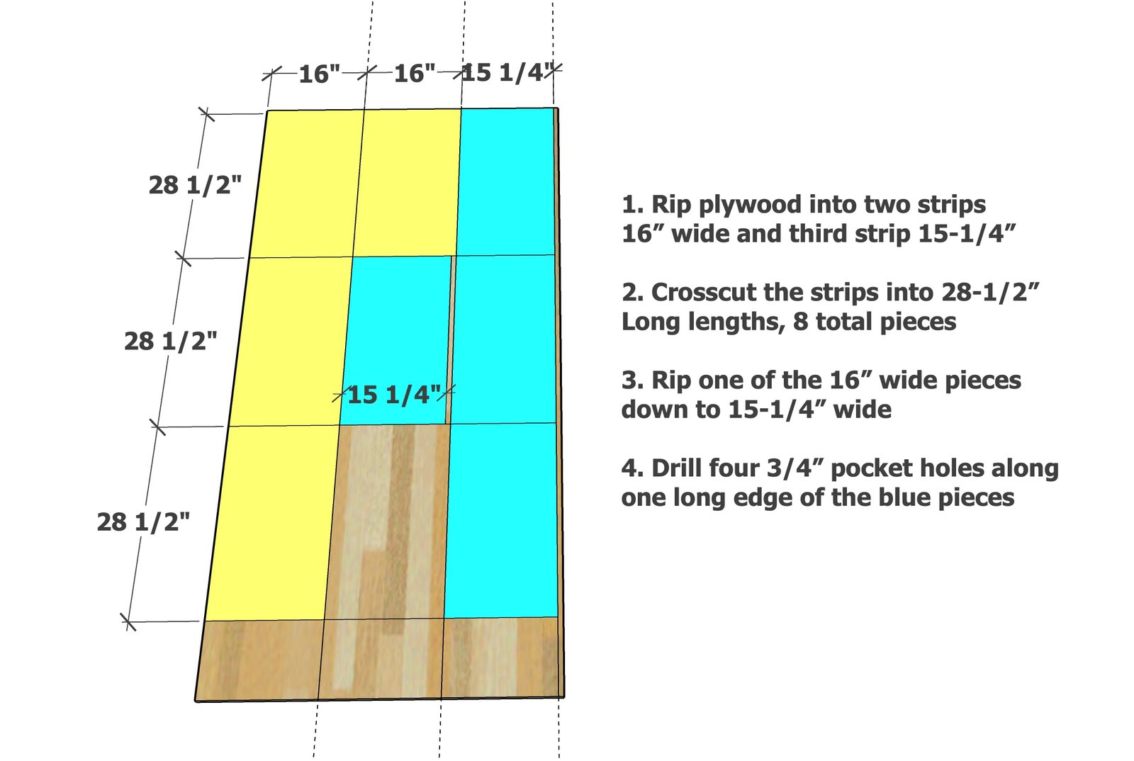 Minimalist Modern Dining Table Pedestal for Round or Square Tabletop — step 1