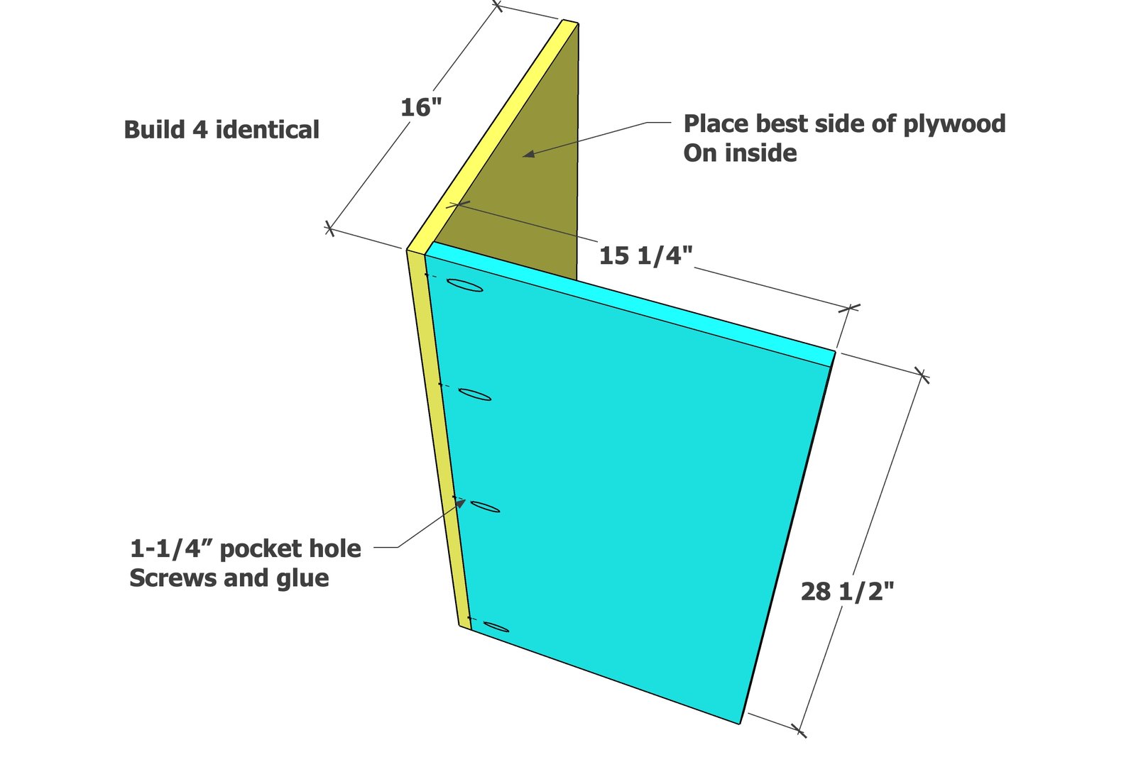 Minimalist Modern Dining Table Pedestal for Round or Square Tabletop — step 2