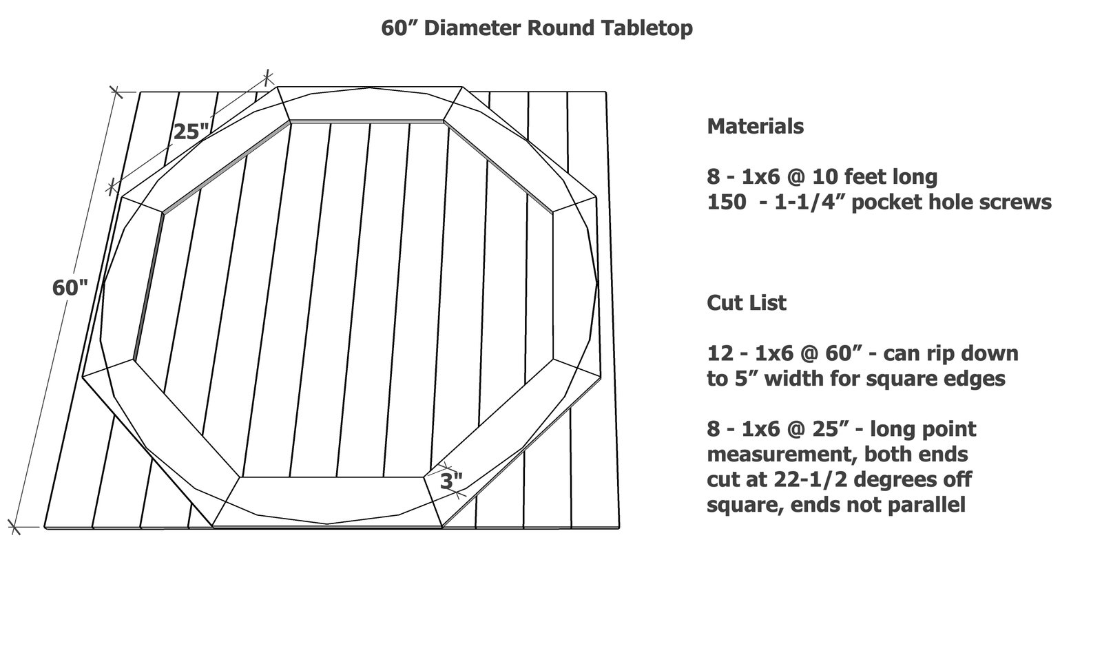 Minimalist Modern Dining Table Pedestal for Round or Square Tabletop — step 6