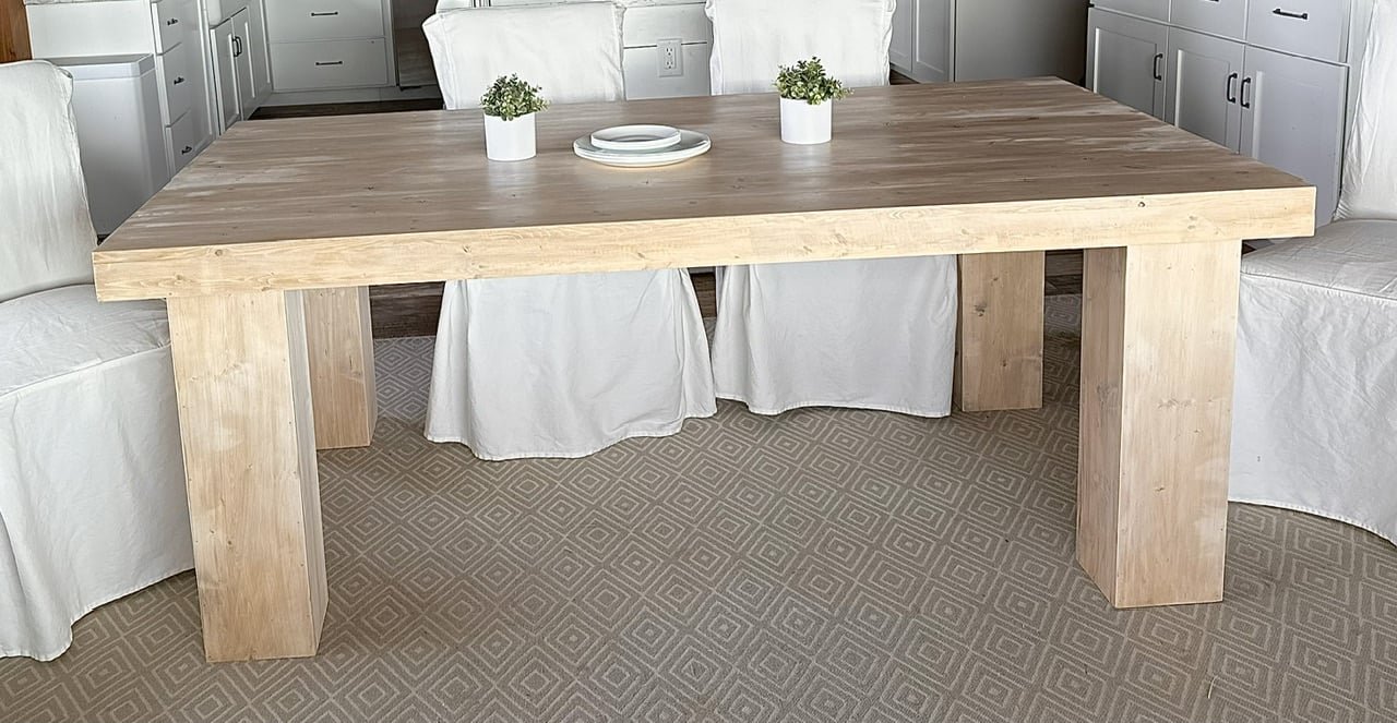 Minimalist Modern Dining Table