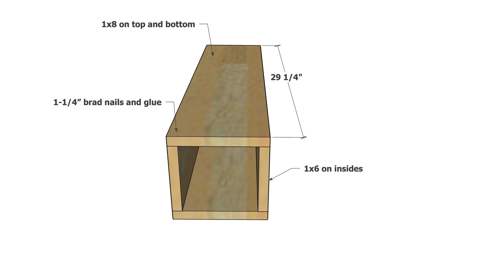 Minimalist Modern Dining Table — step 3