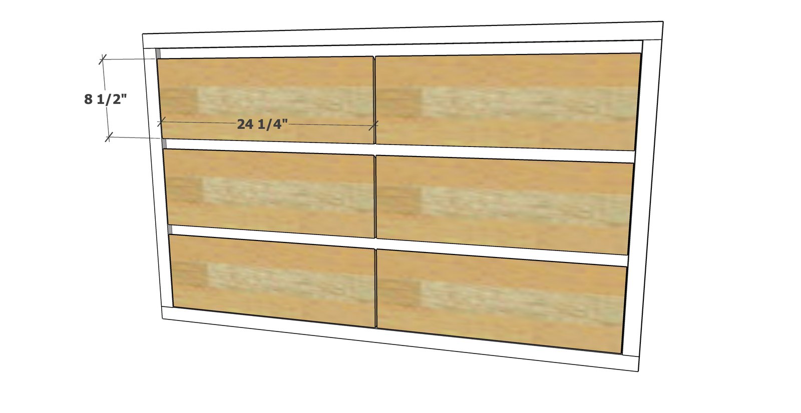 Minimalist Modern Dresser — step 9