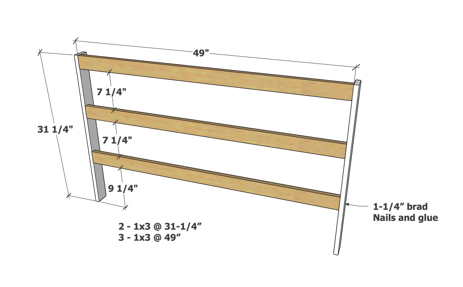 Minimalist Modern Dresser — step 1