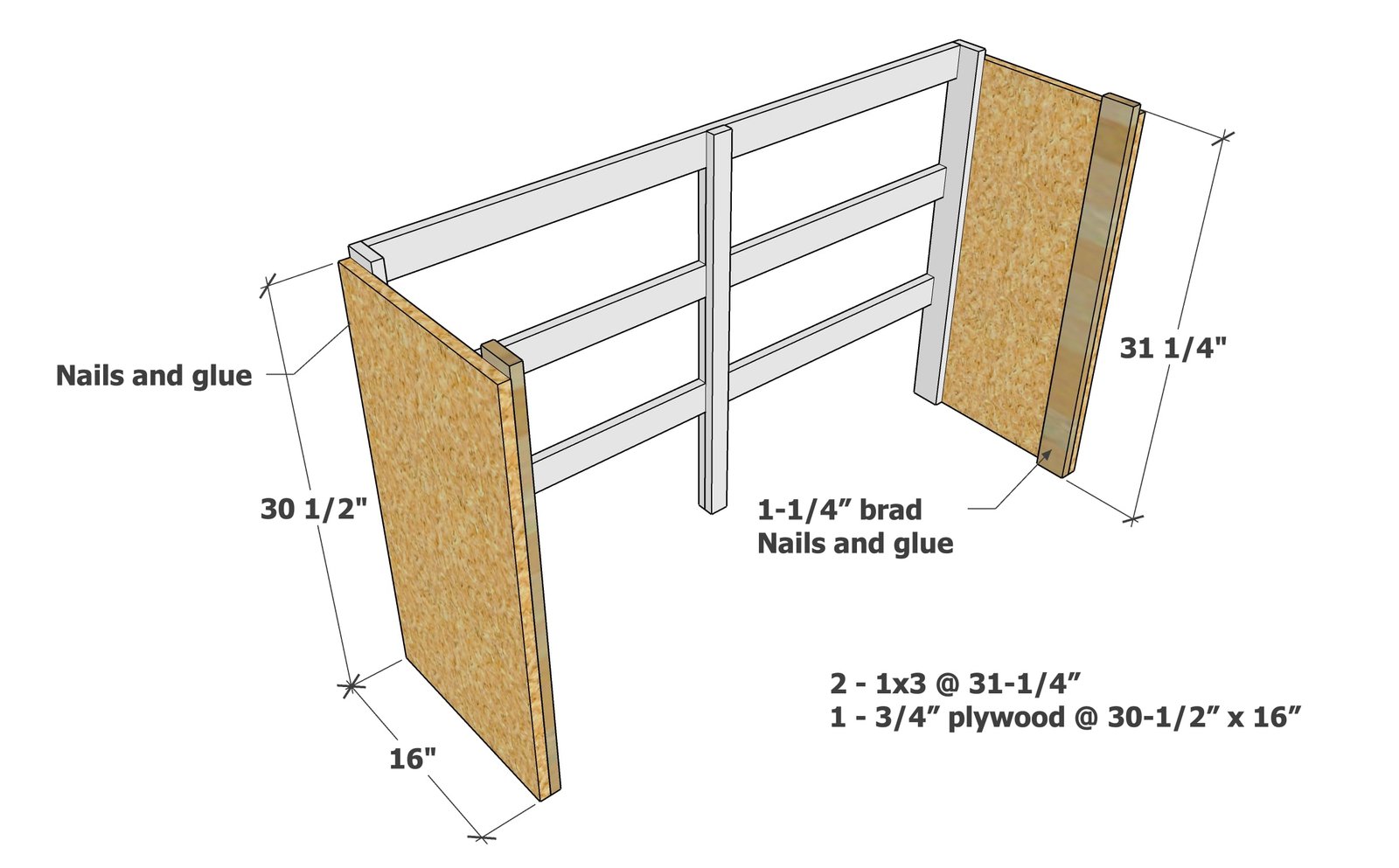 Minimalist Modern Dresser — step 3