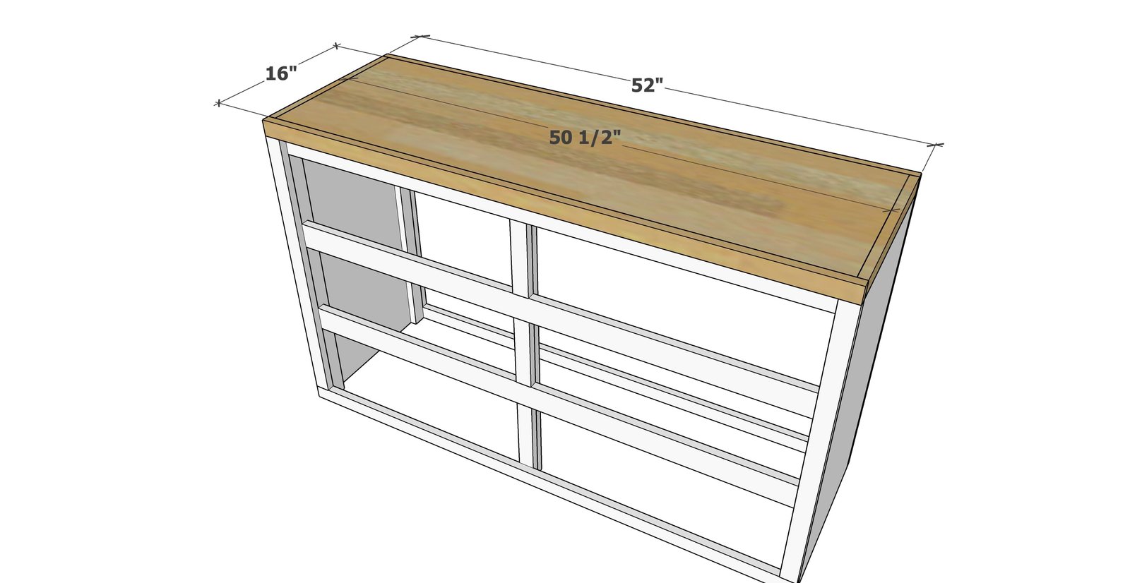Minimalist Modern Dresser — step 6
