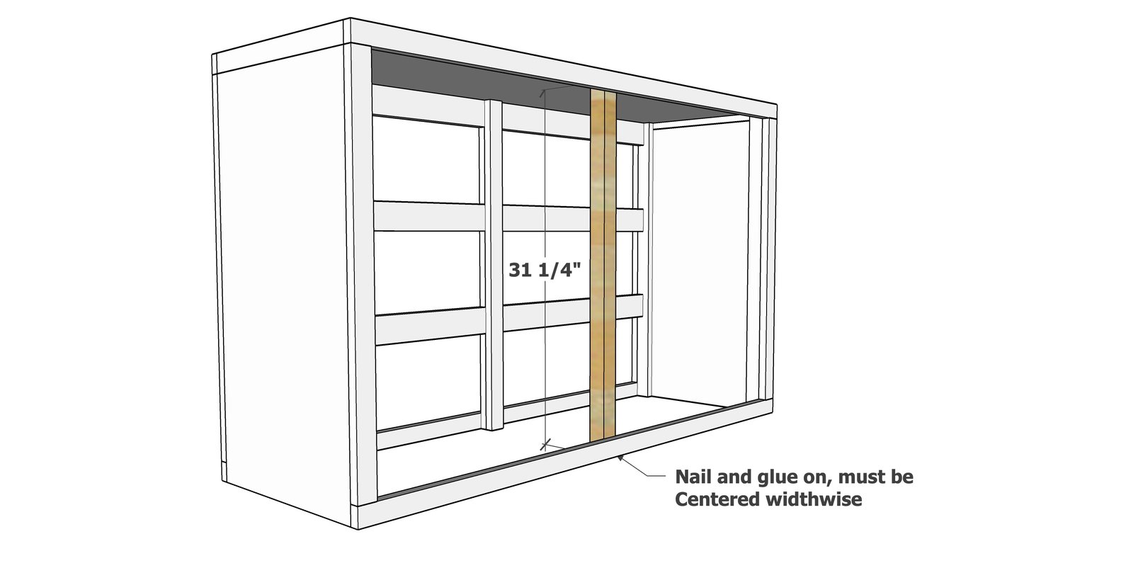Minimalist Modern Dresser — step 7