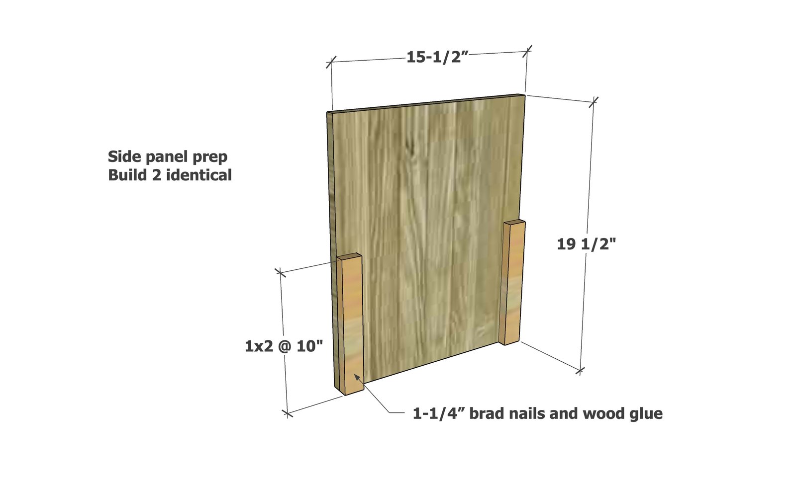 Minimalist Modern Nightstand — step 1