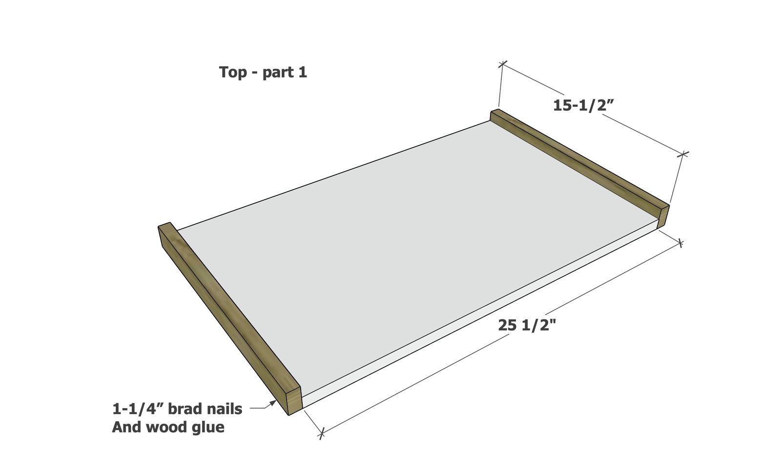 Minimalist Modern Nightstand — step 4