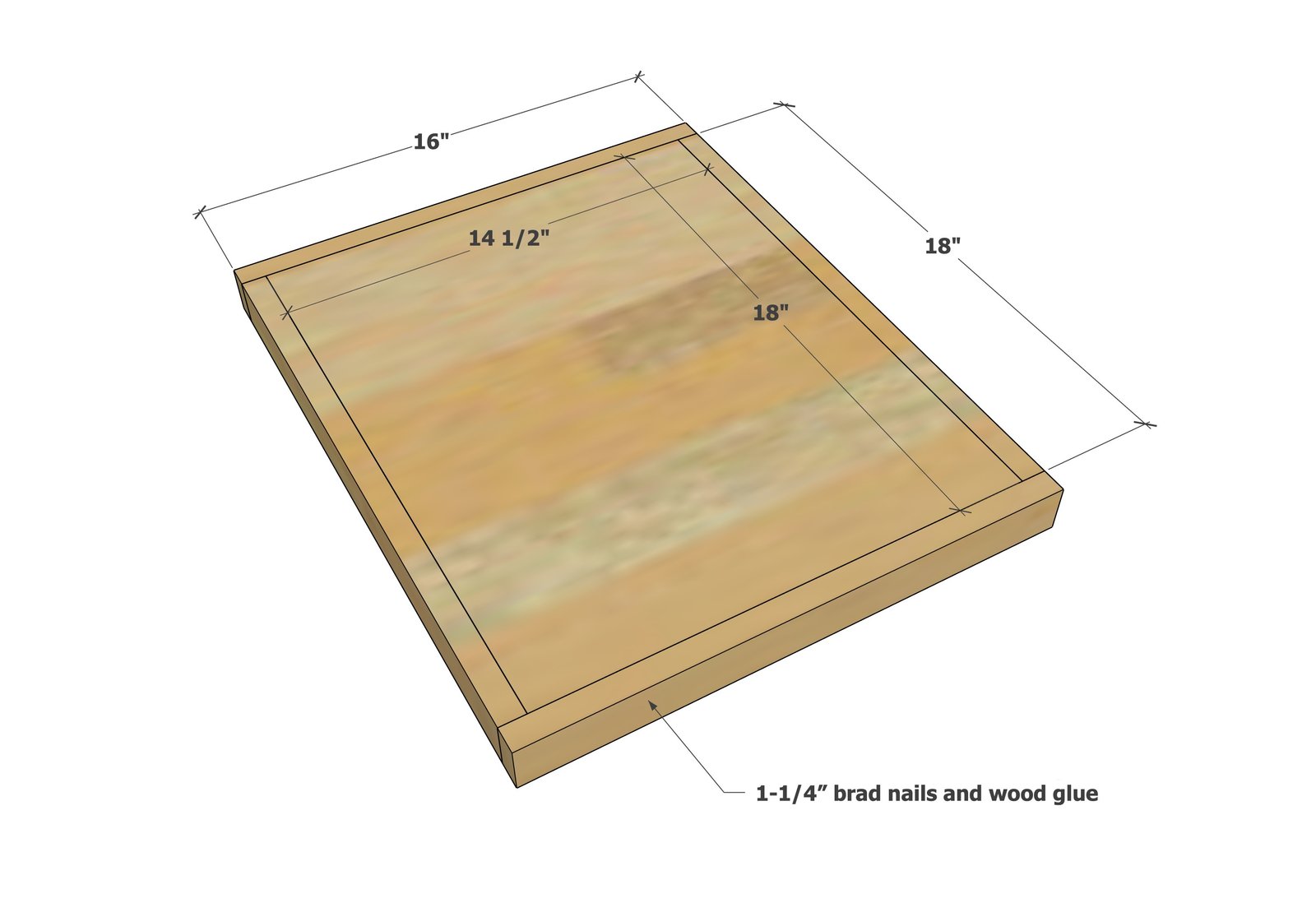 Minimalist Modern Nightstand (Narrow) — step 5