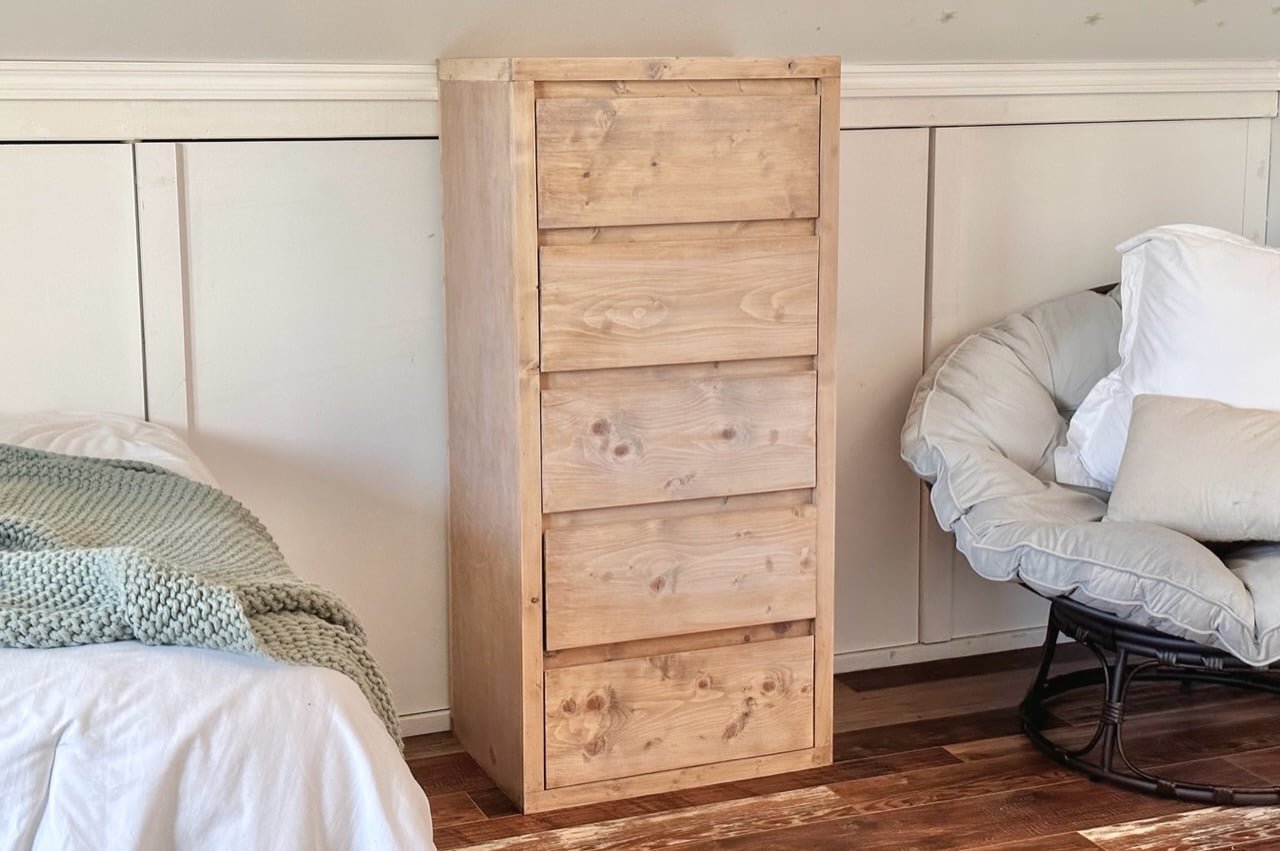 Minimalist Modern Tall Dresser