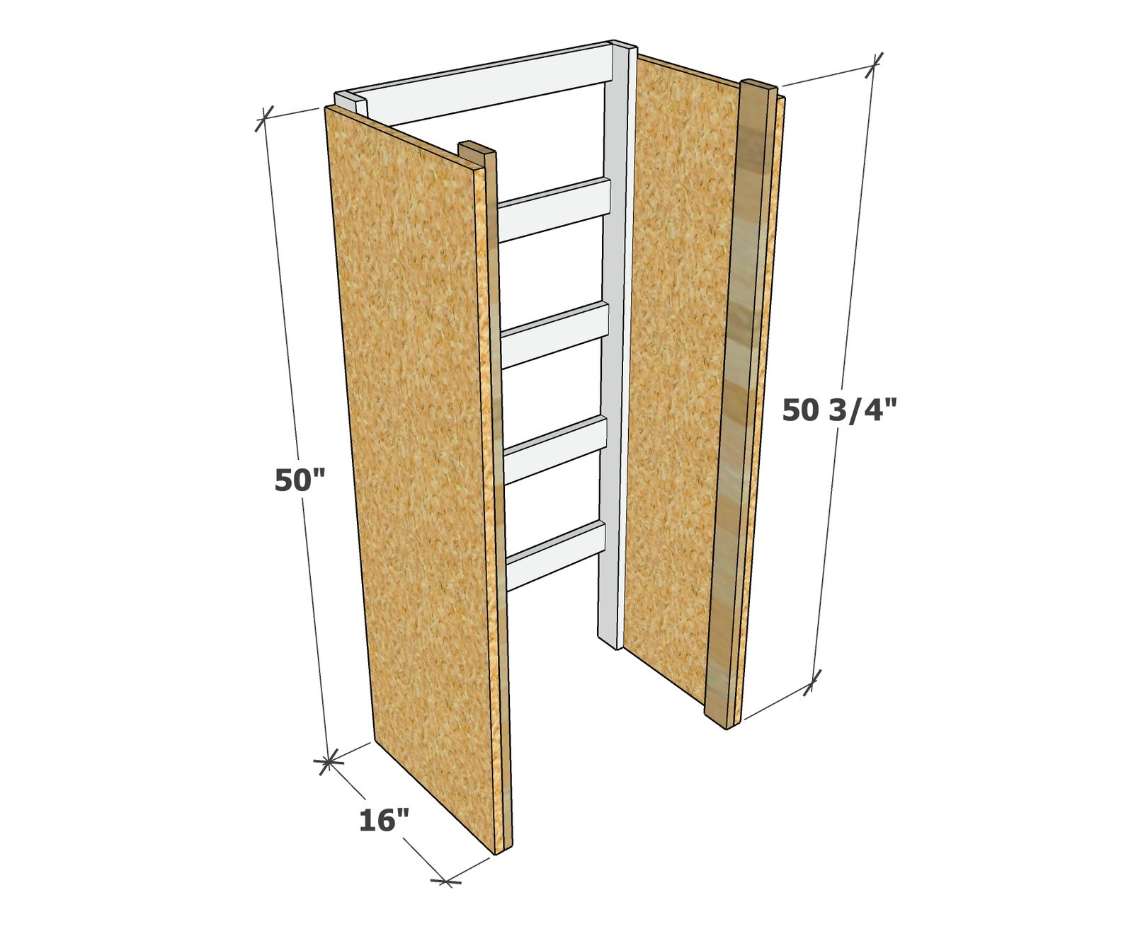 Minimalist Modern Tall Dresser — step 2