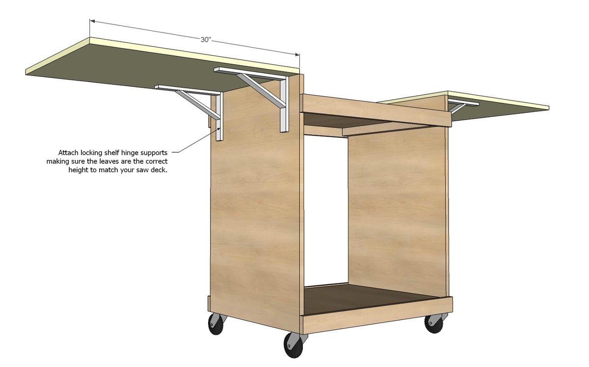 Miter Saw Cart — step 5