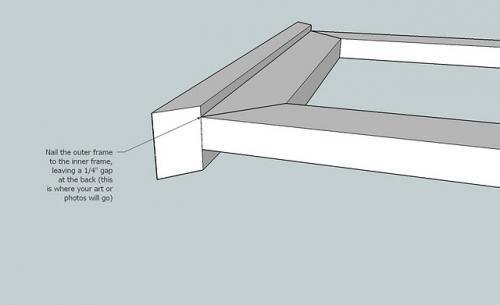 Mitered Corner 1x2 Frames — step 5