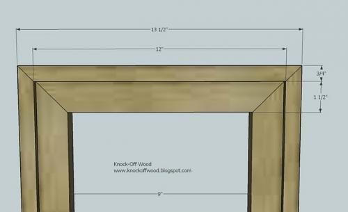 Mitered Corner 1x2 Frames — step 7