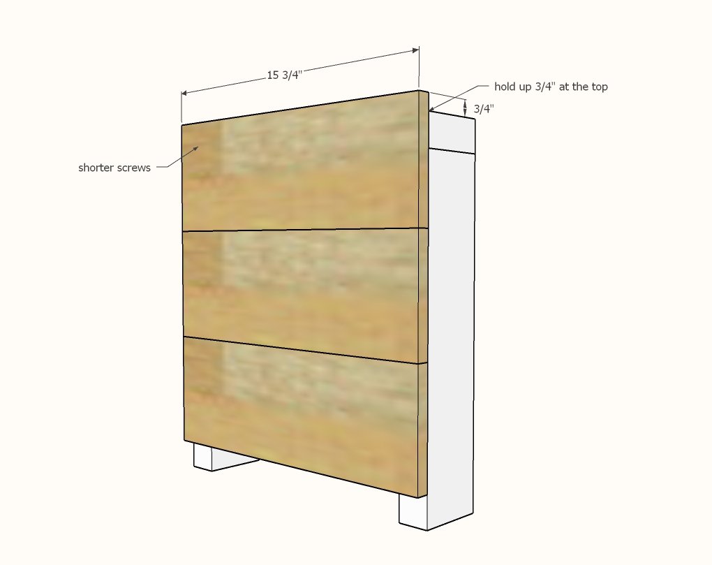 Modern Cedar Outdoor Storage Bench — step 2
