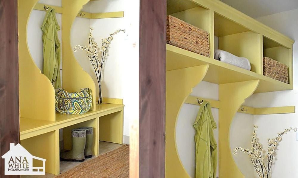 Modern Cottage Mudroom