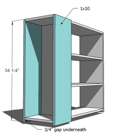 Modern Craft Table — step 2