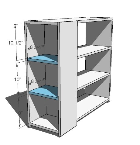 Modern Craft Table — step 3