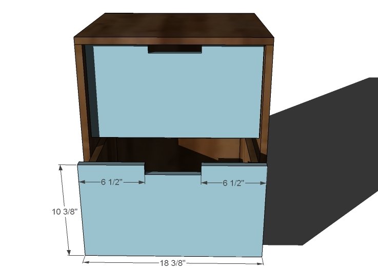 Modern Cutout Nightstand — step 9