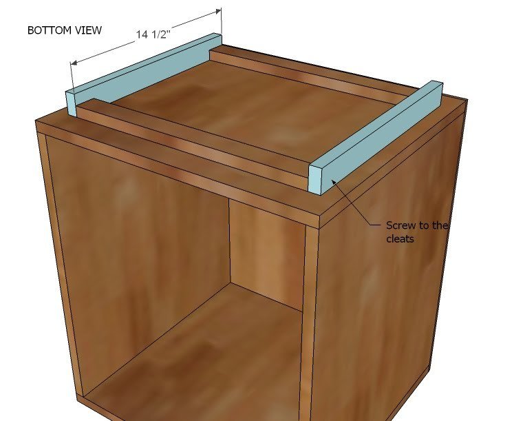 Modern Cutout Nightstand — step 5