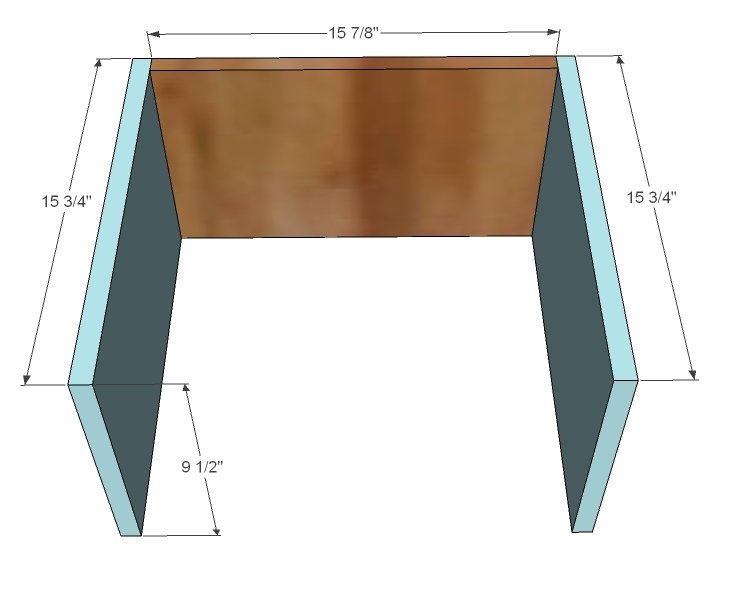 Modern Cutout Nightstand — step 7