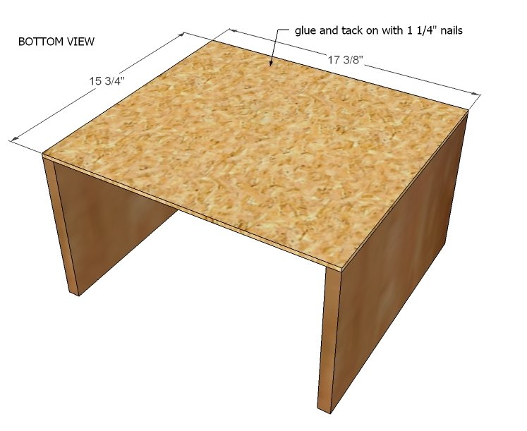 Modern Cutout Nightstand — step 8