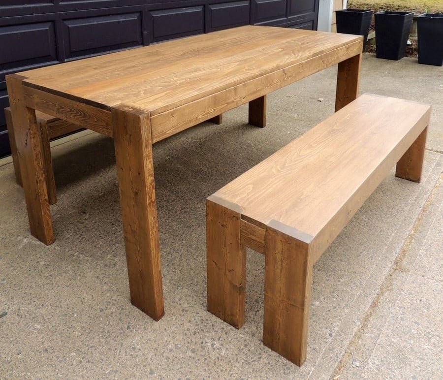 Modern Farm Bench