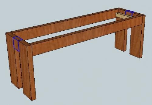 Modern Farm Benches — step 3