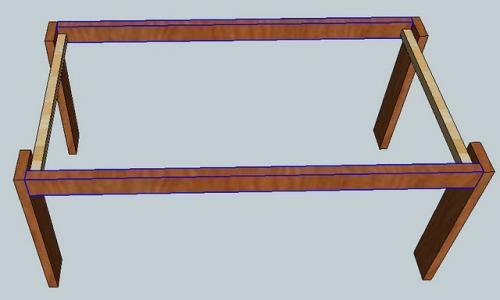 Modern Farm Table — step 2