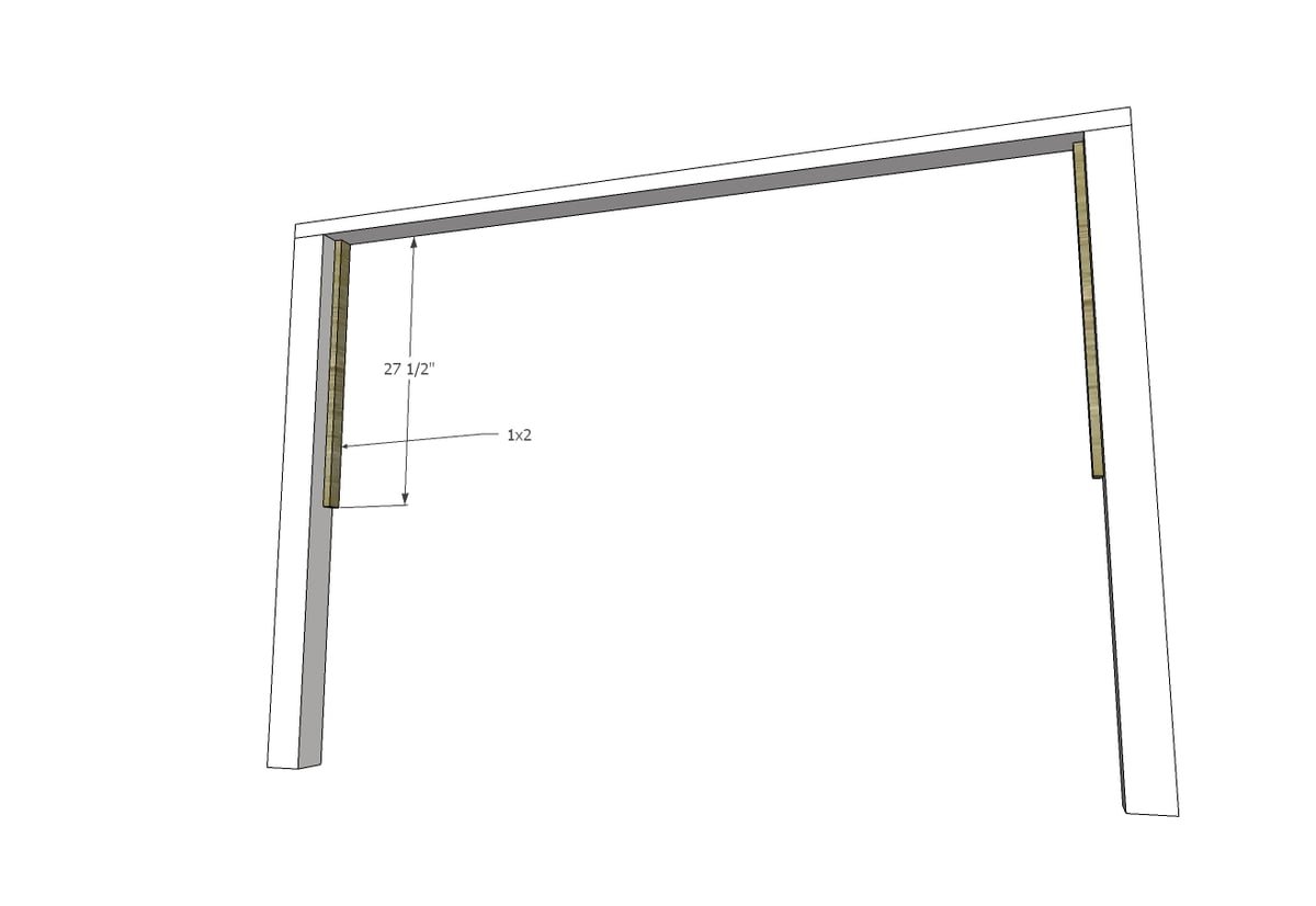Modern Farmhouse Bed Frame — step 2
