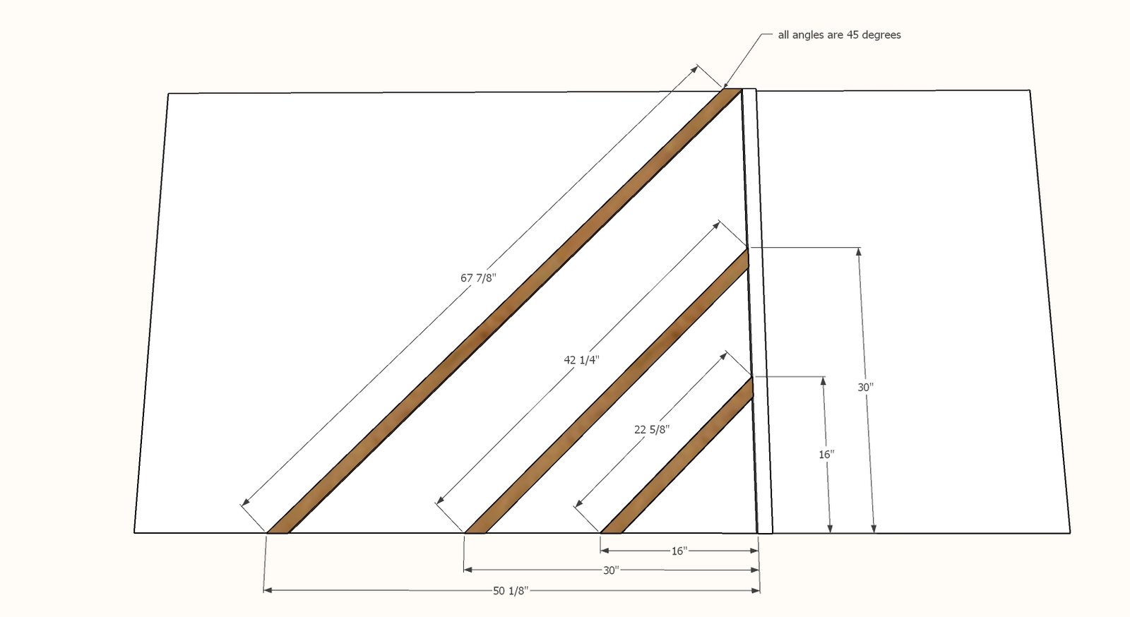 Modern Geo Headboard — step 2