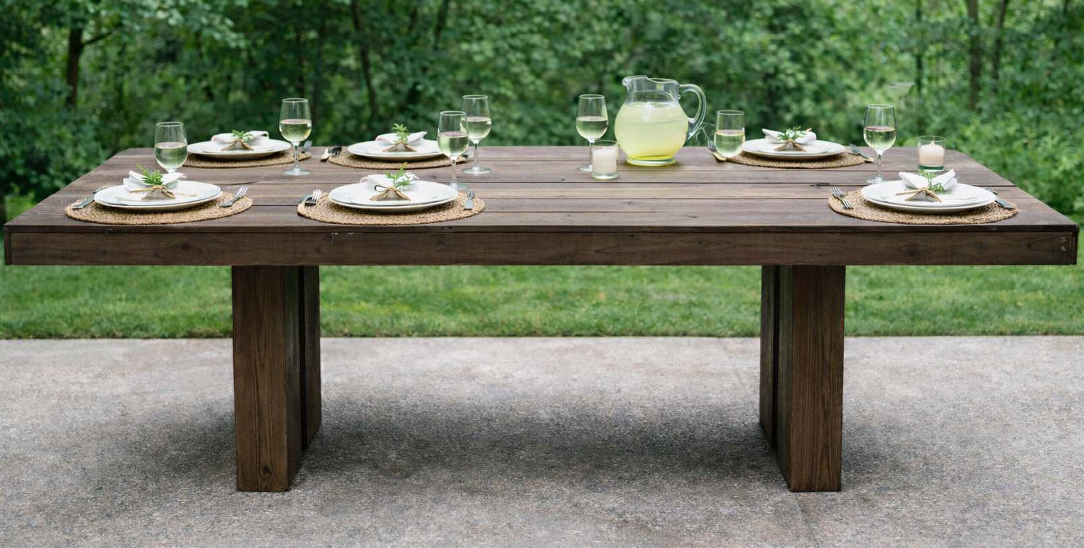Modern Outdoor Patio Table