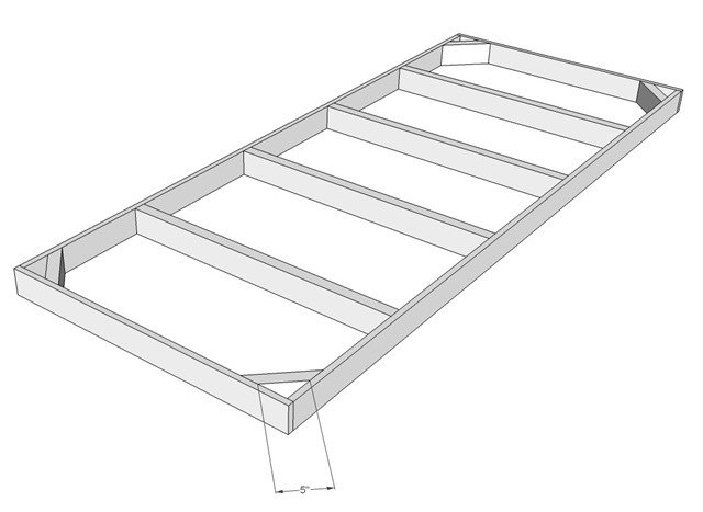 Modern Outdoor Patio Table — step 4