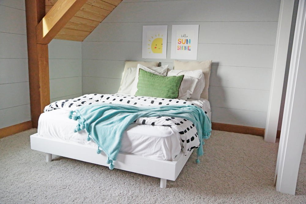 Modern Platform Bed Frame [All Mattress Sizes]
