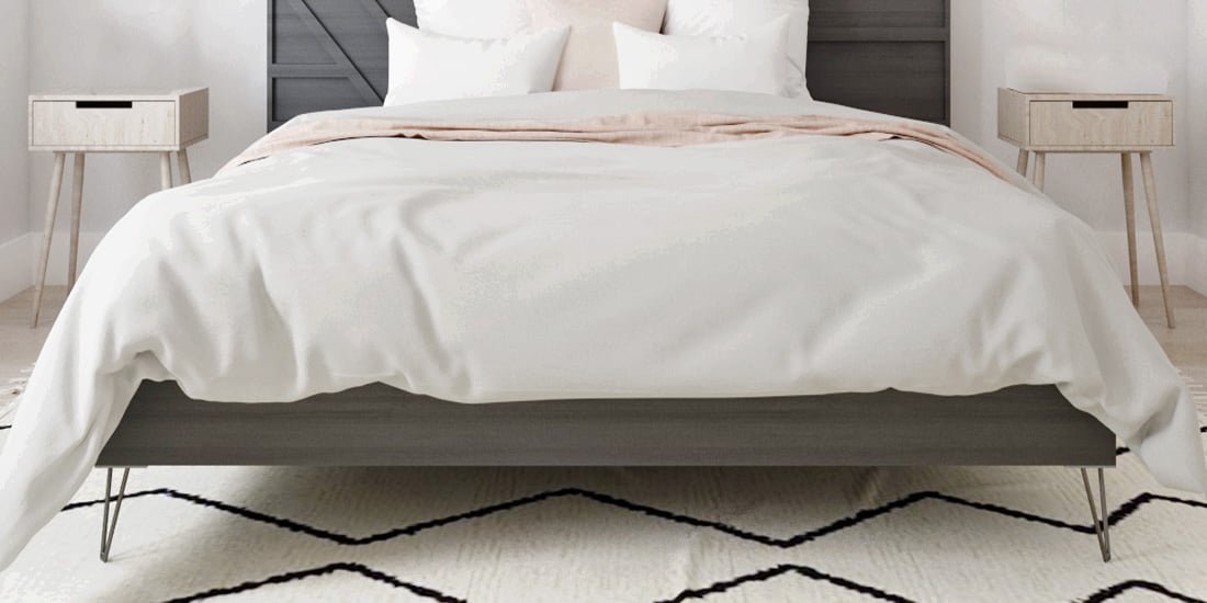 Modern Platform Bed Frame [All Sizes]