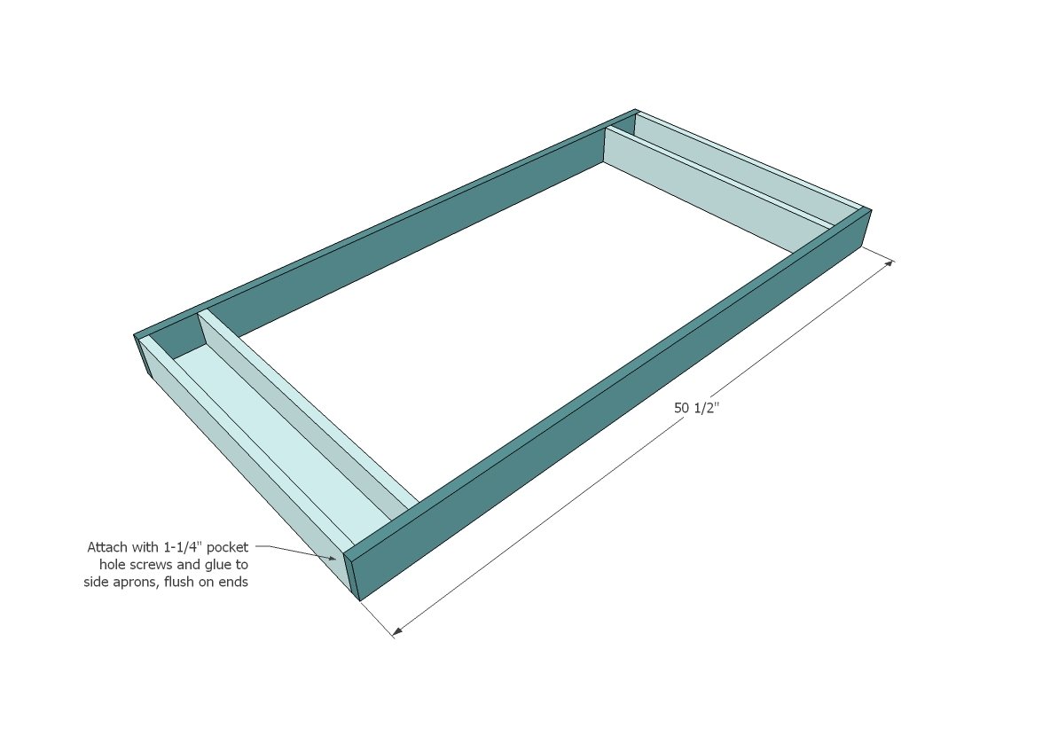 Modern Play Table with Storage — step 3