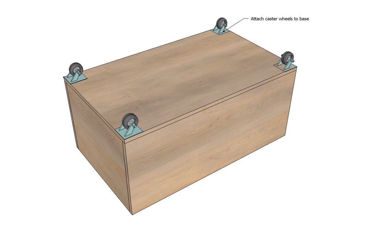 Modern PureBond Toy Box — step 7