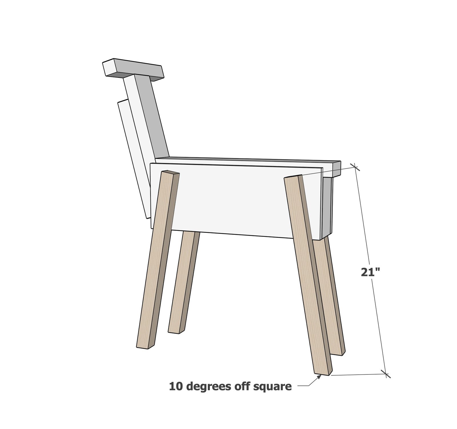 Modern Scrap-Wood Reindeer — step 4