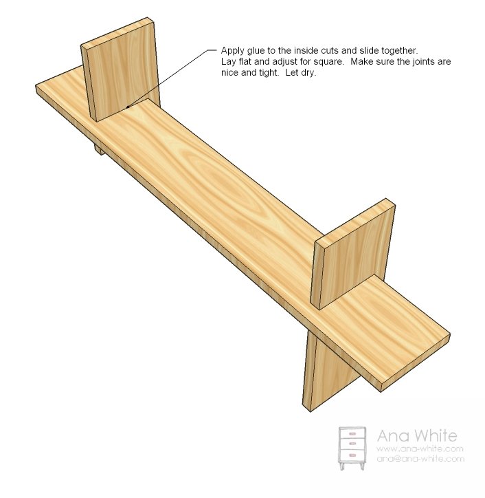 Modern Wall Shelf — step 2