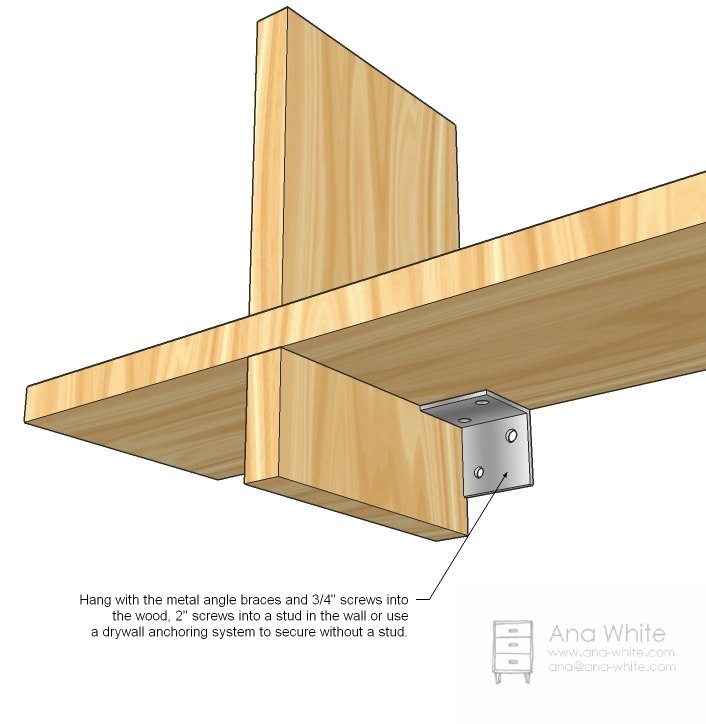 Modern Wall Shelf — step 3