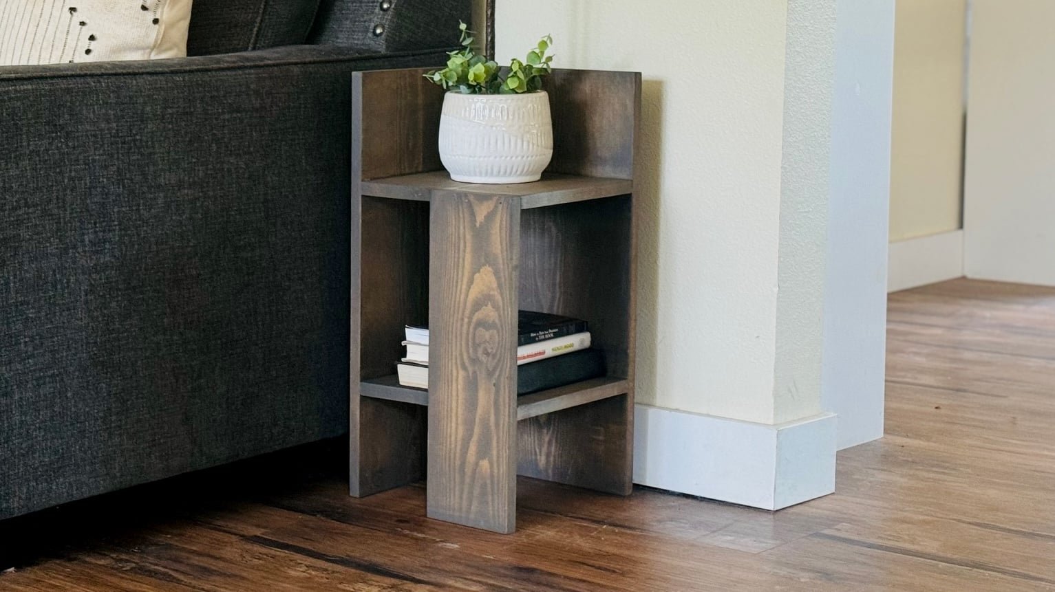 Modern Wood Side Table