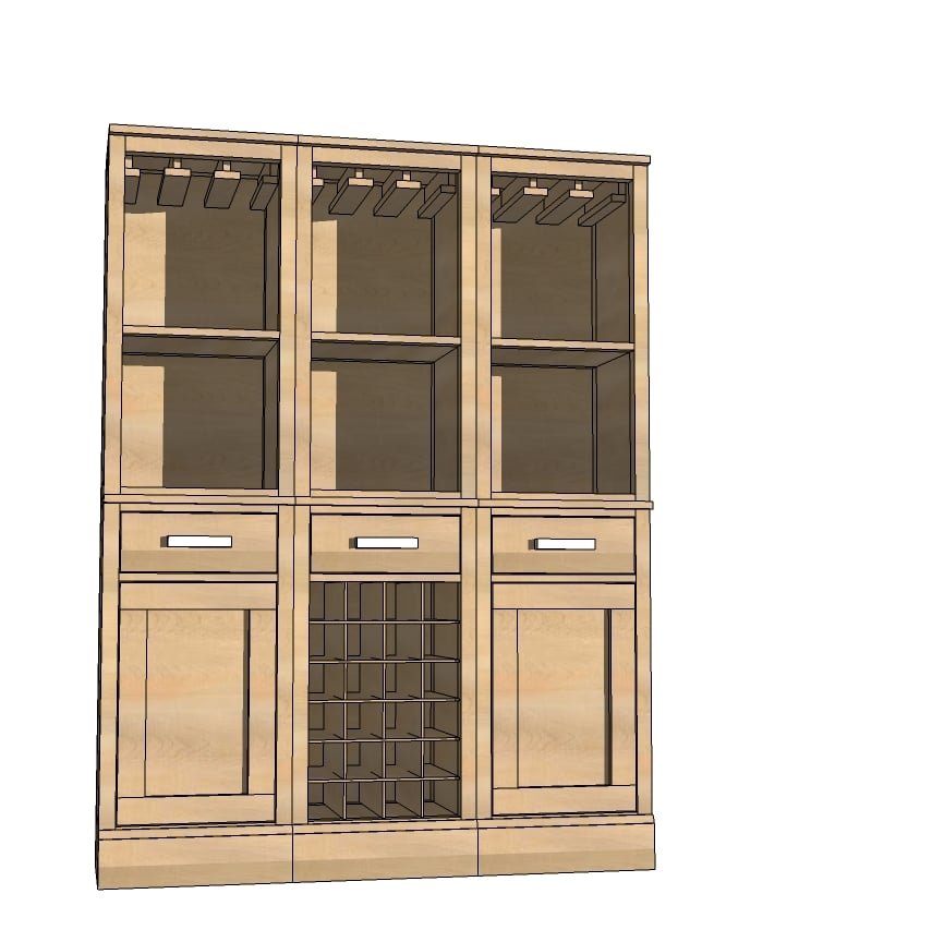 Modular Bar Base Door
