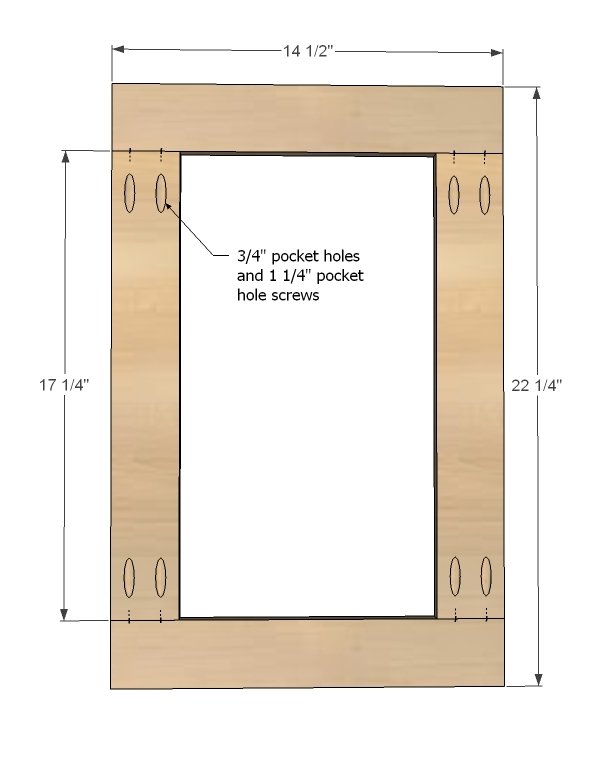 Modular Bar Base Door — step 2