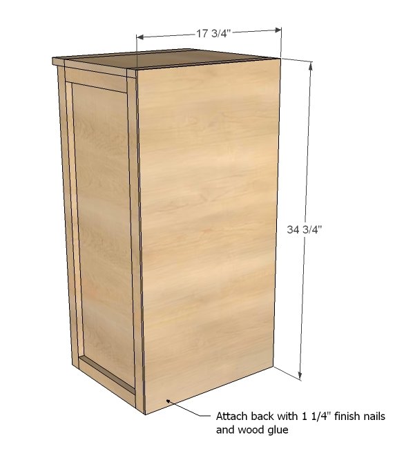 Modular Bar Wine Grid Hutch — step 10