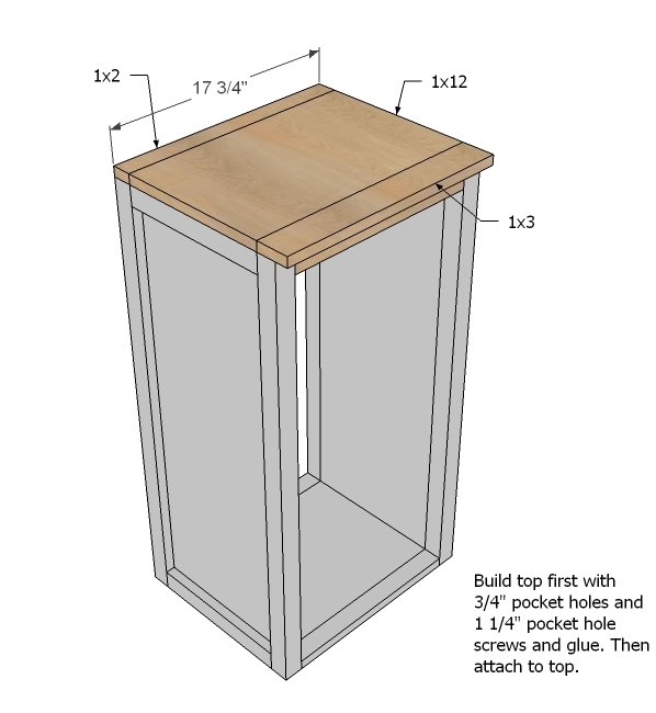 Modular Bar Wine Grid Hutch — step 5