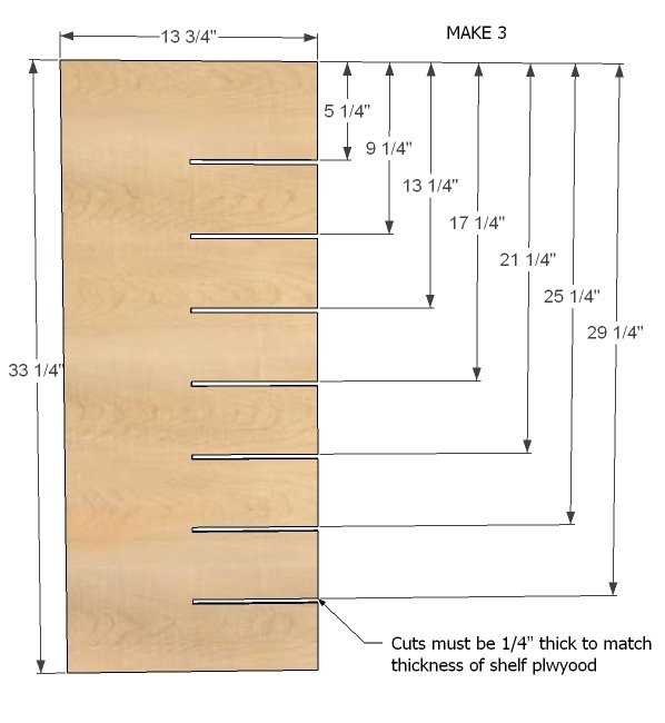 Modular Bar Wine Grid Hutch — step 6