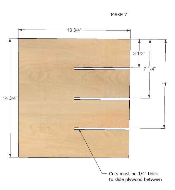 Modular Bar Wine Grid Hutch — step 7