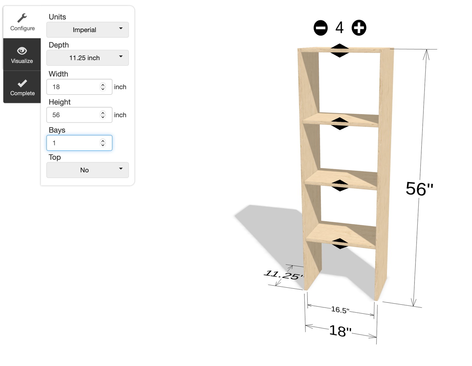 Modular Bookshelf Hutch — step 1